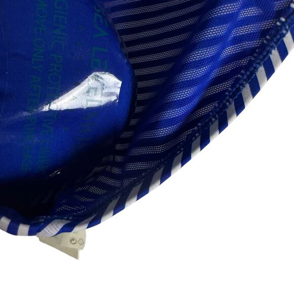 Sea Level Varsity Halter Bandeau Tankini Bottoms Two Piece Swimsuit Set Sz 10 - Picture 9 of 16